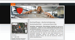 Desktop Screenshot of procarcare.de