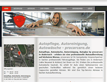 Tablet Screenshot of procarcare.de